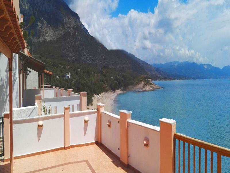 Nereides Seaside Apartments Marathókampos Esterno foto
