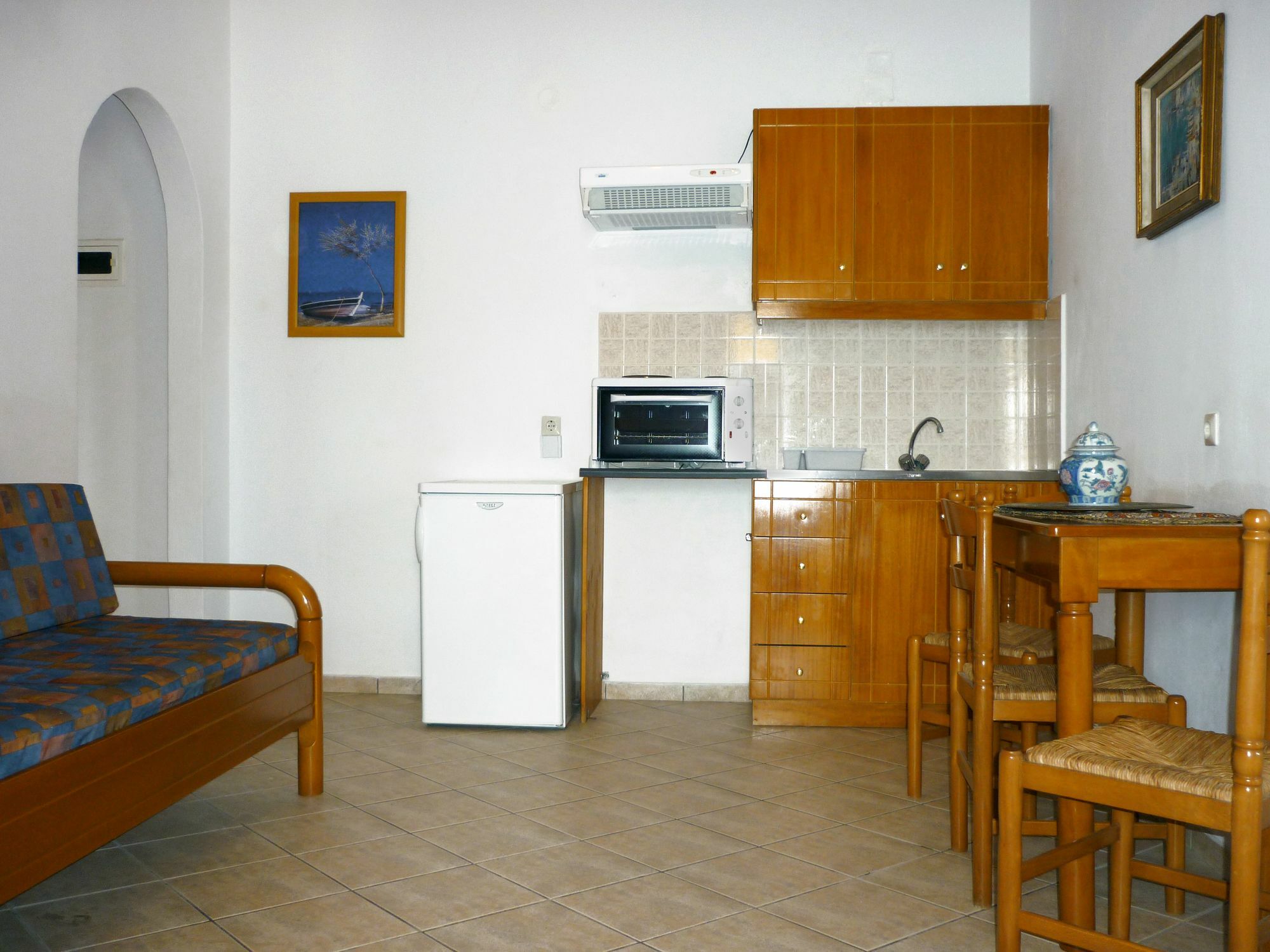 Nereides Seaside Apartments Marathókampos Esterno foto